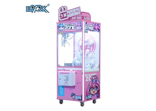 230W Coin Operated Plush Toy Claw Machine Anime Style