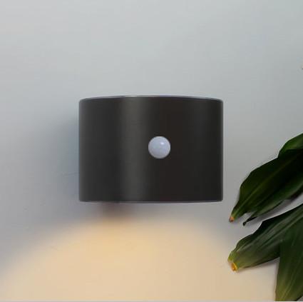 Candelabro de parede solar exterior PIR Motion Sensor Light Fixture da parede
