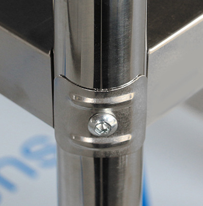 Professional Grade Stainless Steel Workbench for Commercial Restaurants and Kitchens