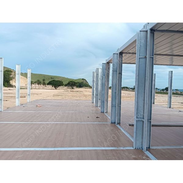 Portable Prefabricated Container Building Quick Setup Prefab building site temporary accommodation