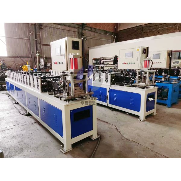 Heavy Duty Stable Performance Roller Shutter Door Roll Forming Machine 6m/Min