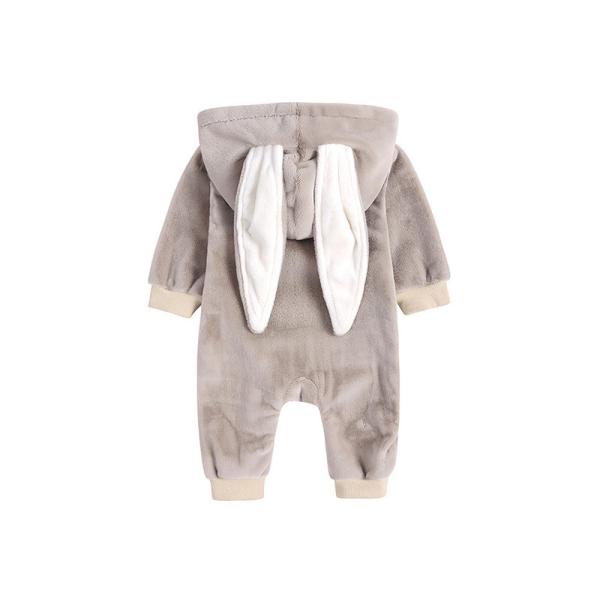 Children'S Newborn Baby Winter Jumpsuit Thickened Plush