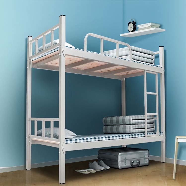 1800*1800*2000 Size Bunk Style Metal Double Deck Bed for Dormitory Bedroom Furniture
