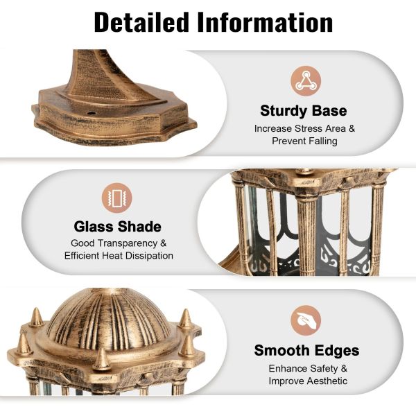 Hotel Bedside Lighting Postmodern long pole Round Glass Wall Lamp (WH-VR-115)