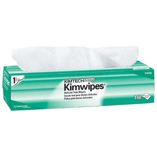 Чистящие салфетки для оптических волокон Kimwipes Dust Free Paper 100 % Бумага для чистки древесной массы
