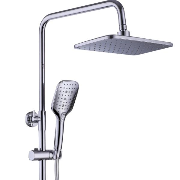 Exquisite Bathroom Wash Classic Shower Faucet with Ceramic Valve Core and Copper Body