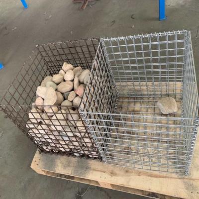 3mm Galfan Metal Cage Plate 10x10cm Welded Mesh Gabion Cage