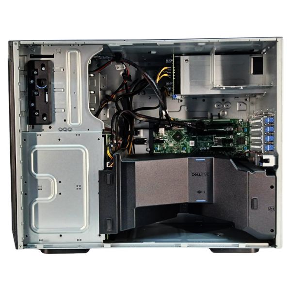 Dell PowerEdge T340 Tower Server with Intel Xeon E-2200 Processor, 64GB DDR4 RAM, and 8 x 3.5
