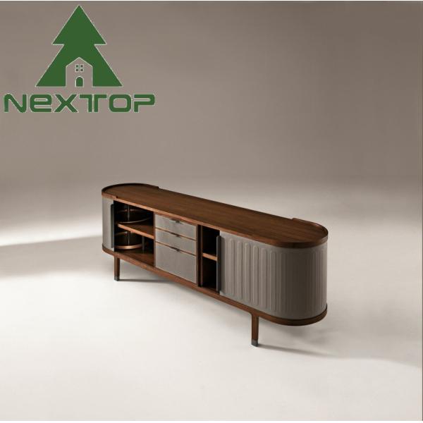 OEM Upholstery Solid Wood Cabinets Console Table For Entryway Hall