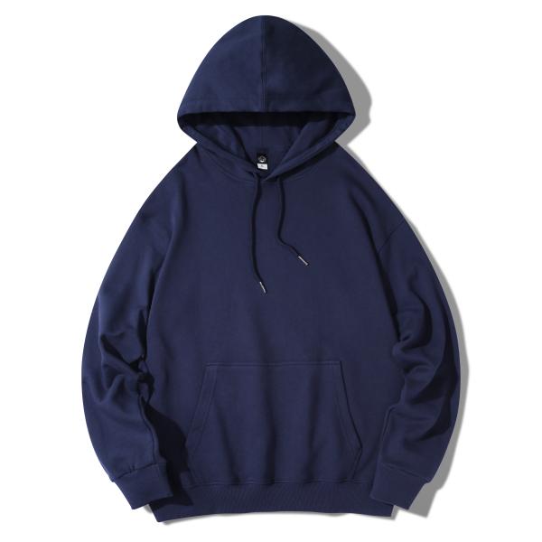 FODARLLOY Fashion Vintage Hoodie OEM Streetwear Essentials Oversize Unisex Pull Coat Men's Hoodies Pullover White