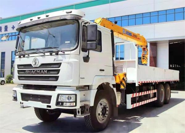 SHACMAN F3000 Crane Cargo Truck with 16T Rear Axle 300L Fuel Tank and WEICHAI Engine for Heavy-Duty Lifting