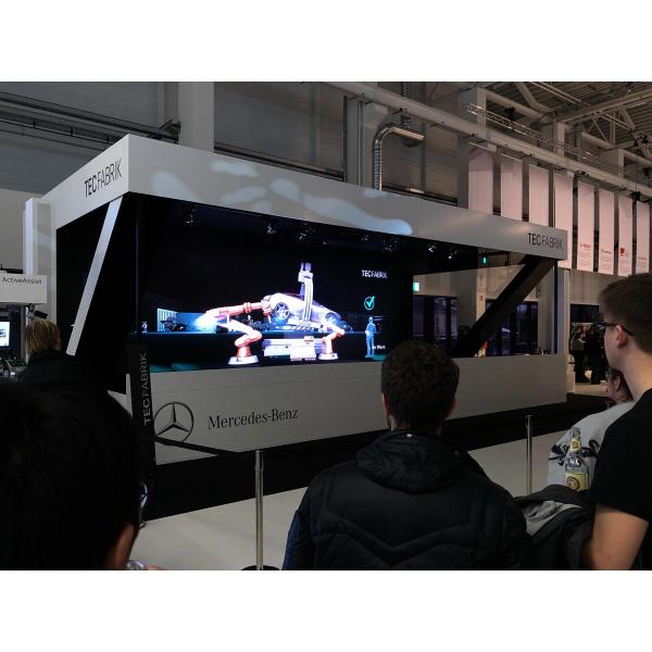 160° View Angle Holographic Projection System 3D Hologram Musion Foil 95um Thickness