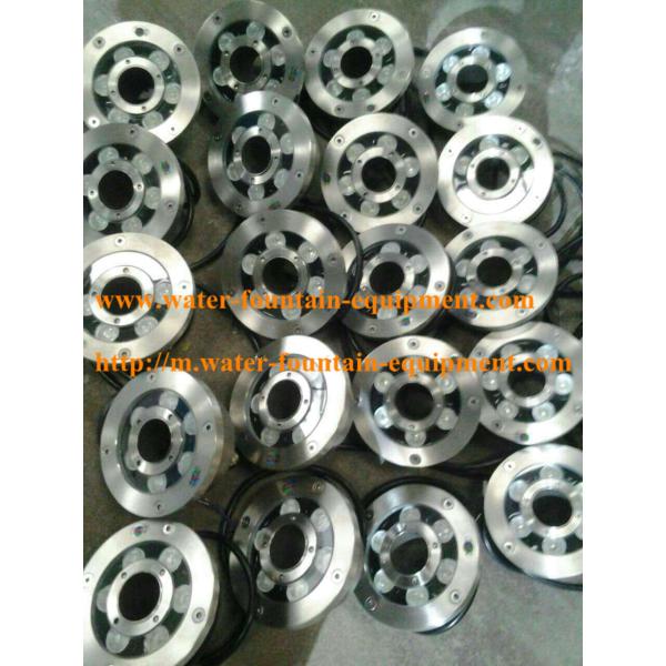 Fully SS304 Underwater Led Fountain Lights , Submersible Fountain Lights