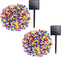 1200mAh 200 LED Solar Christmas String Lights Waterproof Fairy Lights