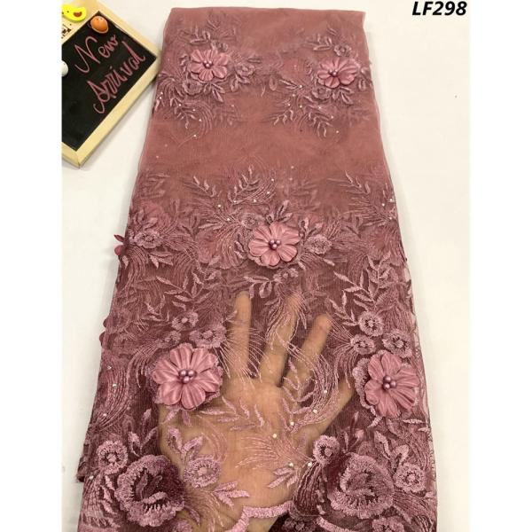 Fashionable for women lace lace wedding dress African fabric cheap lace