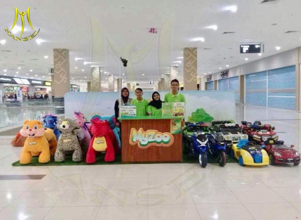 Hansel kidscoin operated indoor rides electric mountable animals for birthday parties