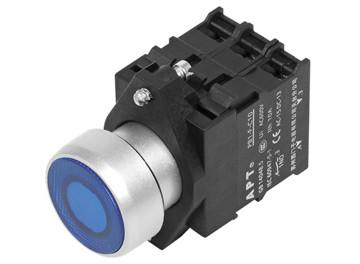 Interruptores azuis de pouco peso da tecla Φ22.5mm do indicador de velocidade de Digitas