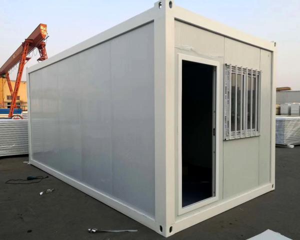 Structure en acier Container préfabriqué Maison de famille/maison de vacances/restaurants/boutiques commerciales temporaires/cafés/stations de secours médicales/entrepôts de réserve de matériel/bureaux