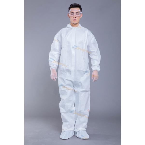Personal Protective 55GSM Microporous SF Waterproof Coverall