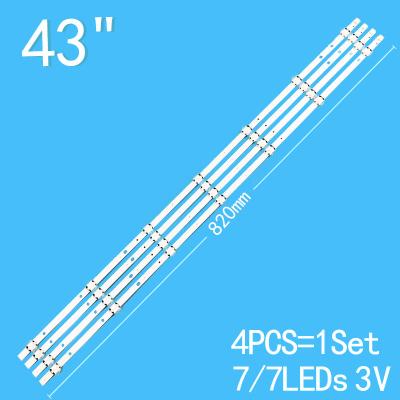 43 inch Vestel Backlight TV 43HB6T72U 43TFN-NSHD Light Strip VES430UNDL-2D-N1