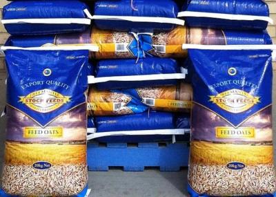 Plaid Handle Cold Cut BOPP Woven Bags 50Kg Woven Polypropylene Bags