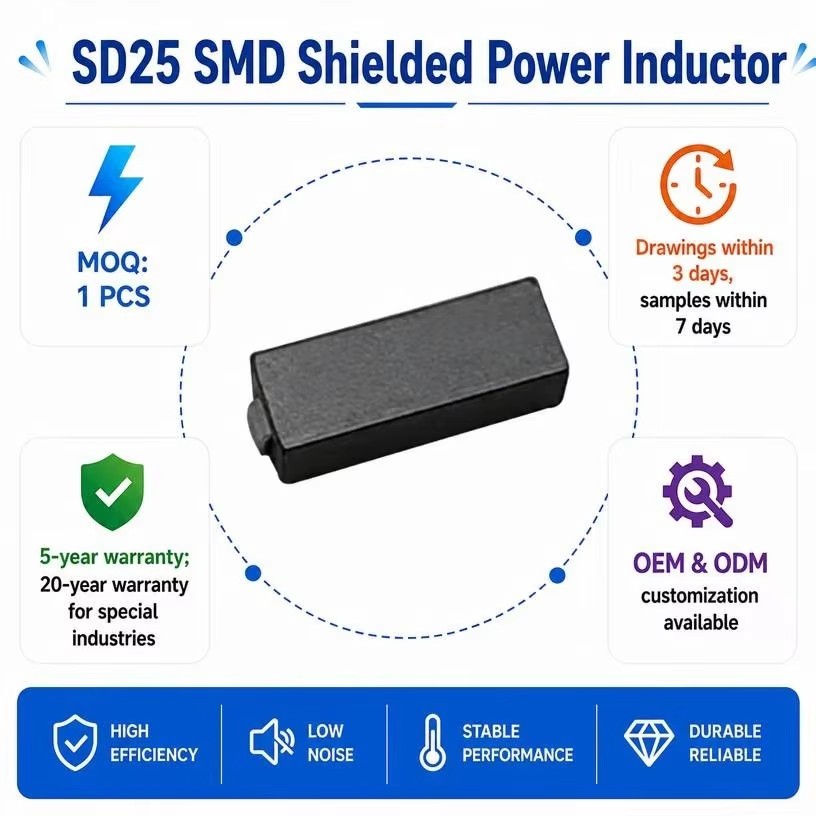 Efficient EMI Filter SD25 Chip Ferrite Bead for Stable Signal Integrity Unit