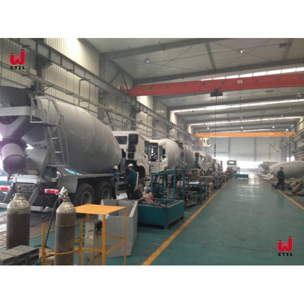 конкретный смеситель перехода тележки 371HP смесителя 10m3 конкретный