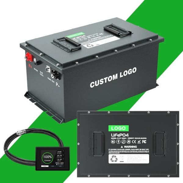 105ah 150ah 24v 36 volt 72V Lithium Iron Phosphate Battery Golf Cart Battery Long-Lasting