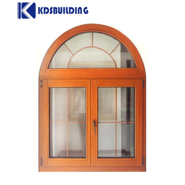 China Manufacture Aluminum Casement Windows For  House With  Ce  Certified  Solid  Wooden Window