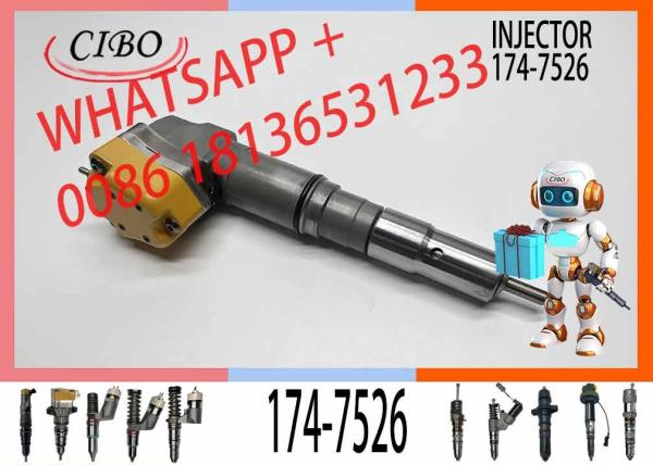 Assy diesel do injetor do original 174-7526 20R-0758 232-1173 do injetor de combustível do motor 3412E para a venda