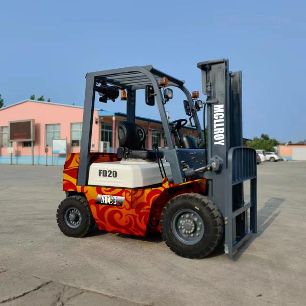 Caminhão elevador de combustão interna pesado comprimento total ((com/sem garfo) 3523/2453 mm