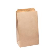 Portador impreso de encargo de Kraft de las bolsas de papel para llevar para llevar del almuerzo a ir restaurante
