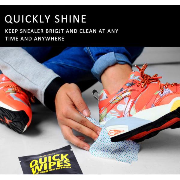 Kit de cuidado de zapatillas OEM Toallitas húmedas desechables Limpieza de zapatos