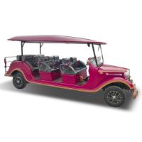 Lissez le chariot de golf classique 11 Seater 72Volt de 45 mph pour la communauté