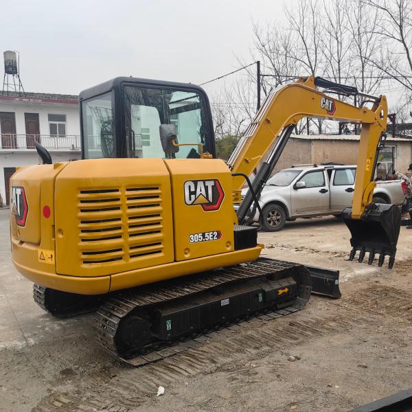 5 toneladas de segunda mano máquina de granja Cat 305.5 Usado equipo de operación precisa excavadora
