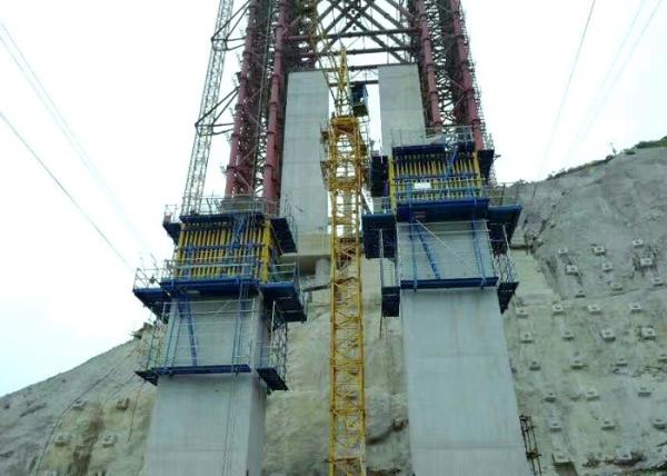 Capacidade de carga alta de escalada da operação simples do molde do auto seguro da estrutura