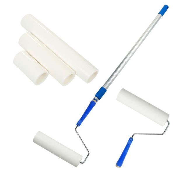 Esparadrapo alto azul do PE do Tackiness da remoção de poeira do ESD do rolo pegajoso branco descartável da sala de limpeza para a sala de limpeza