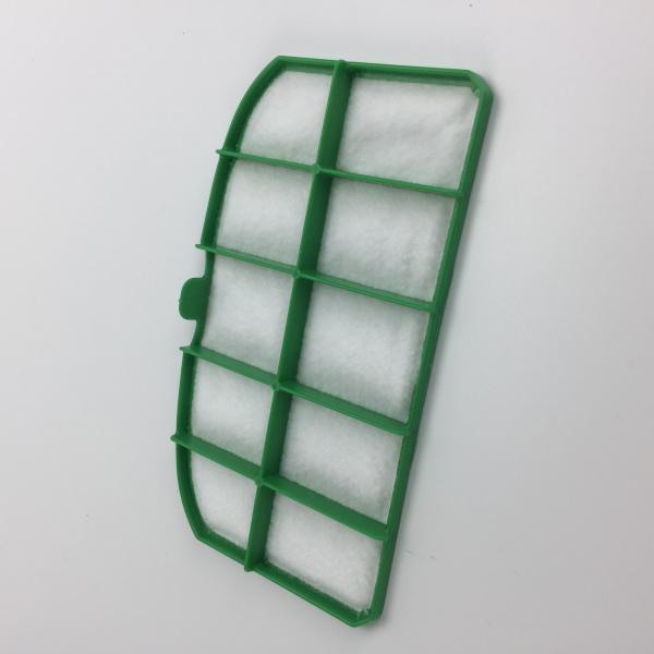 Filtro blanco verde del polvo del aspirador del algodón de 165*95m m 9m m