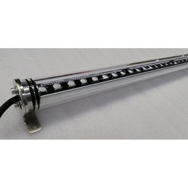 Barra de LED de aço inoxidável 316 em aço inoxidável 316 RGB linear que muda de cor