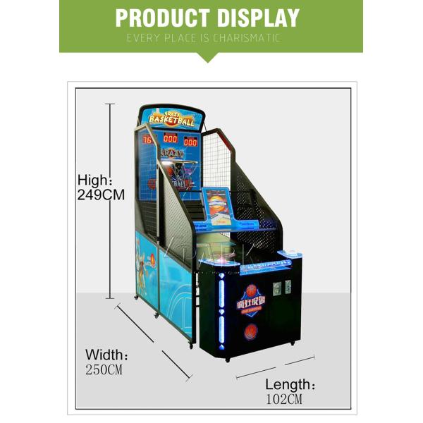 Luxury Extreme Hoops Street Arcade Basketball Game Machine 12 Months Warranty