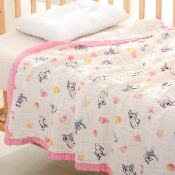 Reusable Baby Swaddlers Blankets , Newborn Muslin Wraps 100 Percent Natural