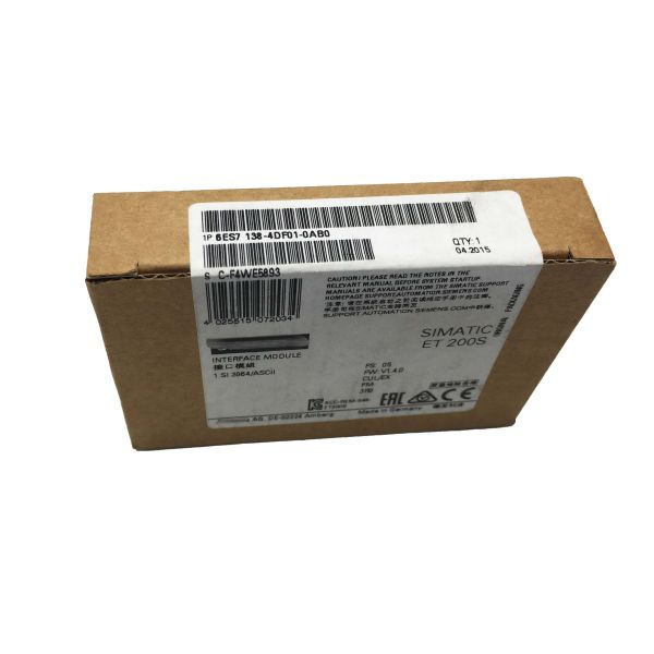 6ES7138-4DF01-0AB0 Genuine New Siemens 6ES71384DF010AB0 Interface Module