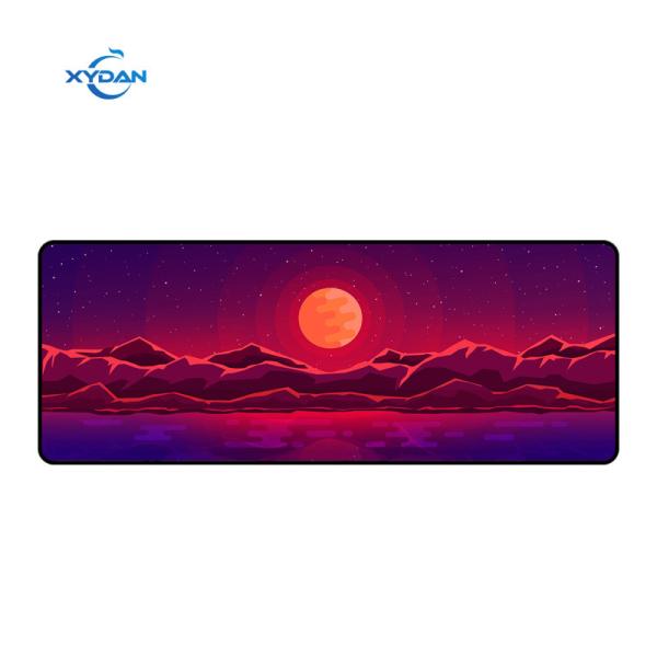 NO Wireless Charging XXL Large Gaming Mousepad with Personalised Sublimation Logo