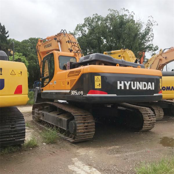 Used Hyundai Excavator 305LC-9 Health Condition Korea Original Bucket Capacity 1.38 m3
