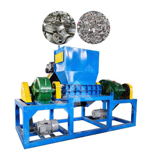 Scrap Metal Can Shredder Hammer Mill Aluminium Can Crushing Machines Metal Recycling