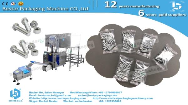 How to reduce the noise when packing hardware [Bestar] counting packing machine with enclosures
