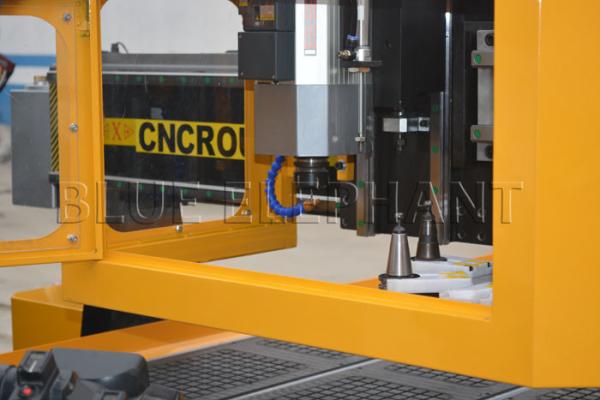 ELE - 2060 carousel tool changer router cnc atc machine with atc air cooling spindle