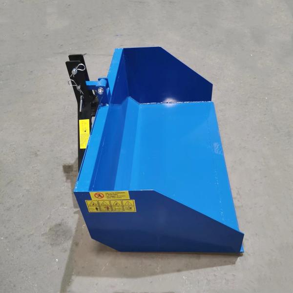 TSCP - Tractor 3 Point Tipping Trip Scoop; Farm Transport Box For Compact Tractor ;Dirt Scoop