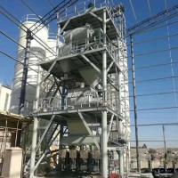 Línea de producción de adhesivos para baldosas de mezcla seca de planta de forma automática