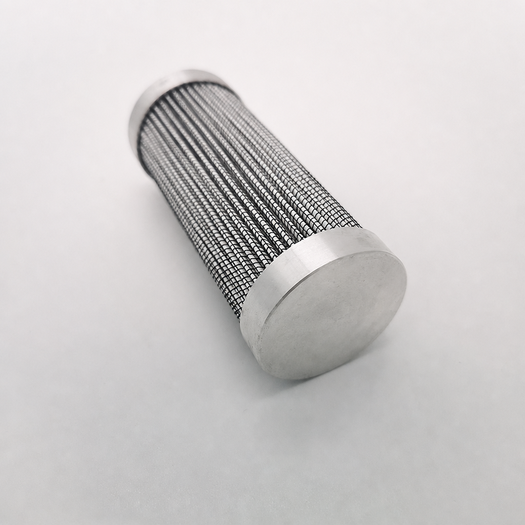 Heavy Duty Stainless Steel Hydraulic Filter Element with Exceptional Dirt Holding Capacity and High Rejection for Manufacturing Plants